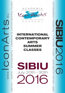 Poster Academia ICon Arts 2016_Sibiu
